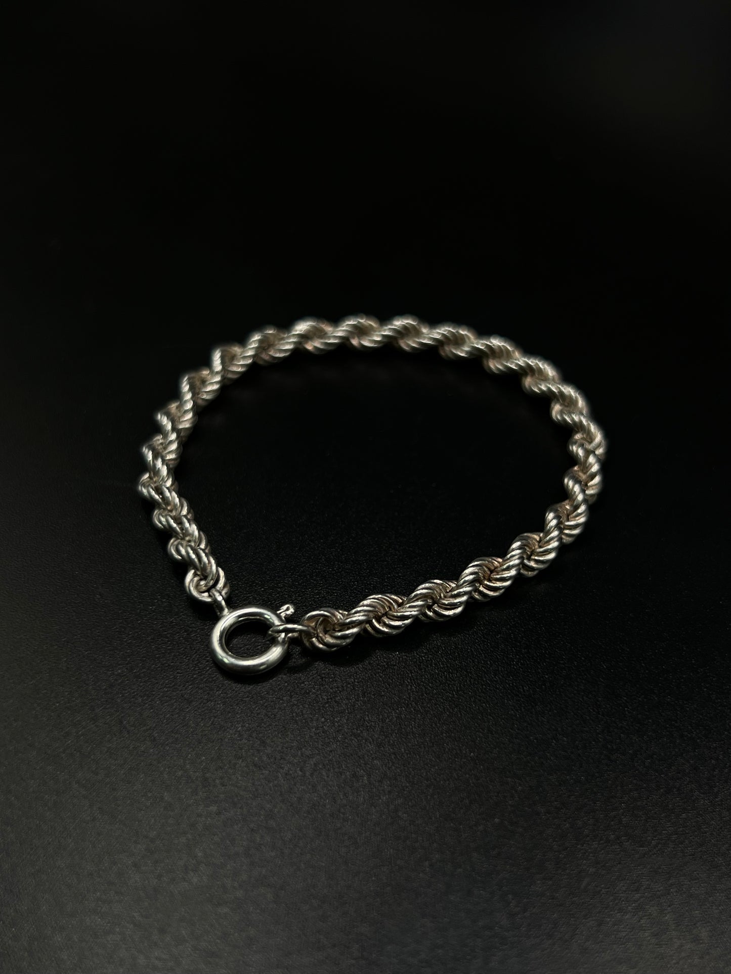 Pre-loved 925 Silver Baby Rope Bracelet