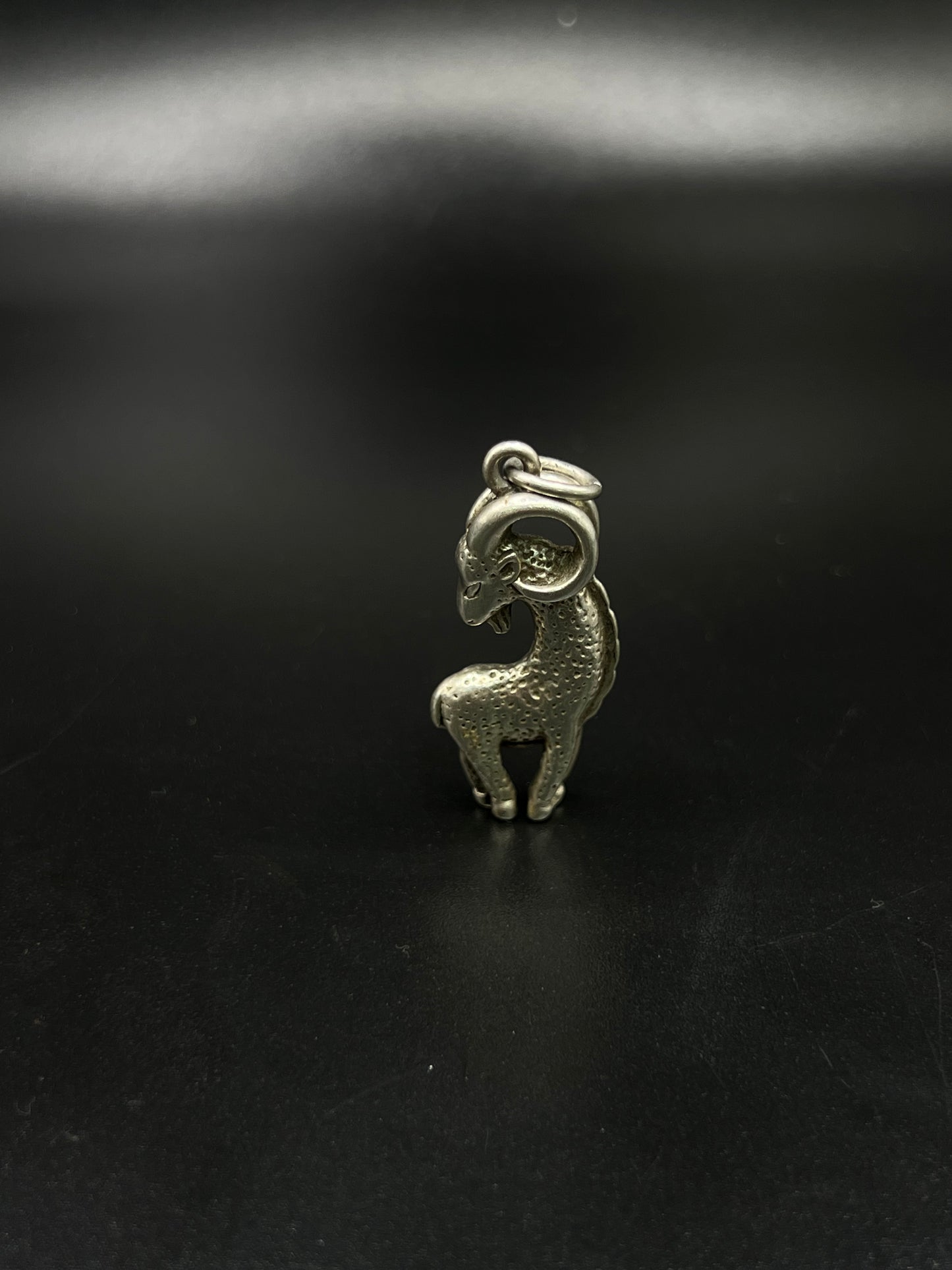 Pre-loved 925 Solid Silver Ram Pendant