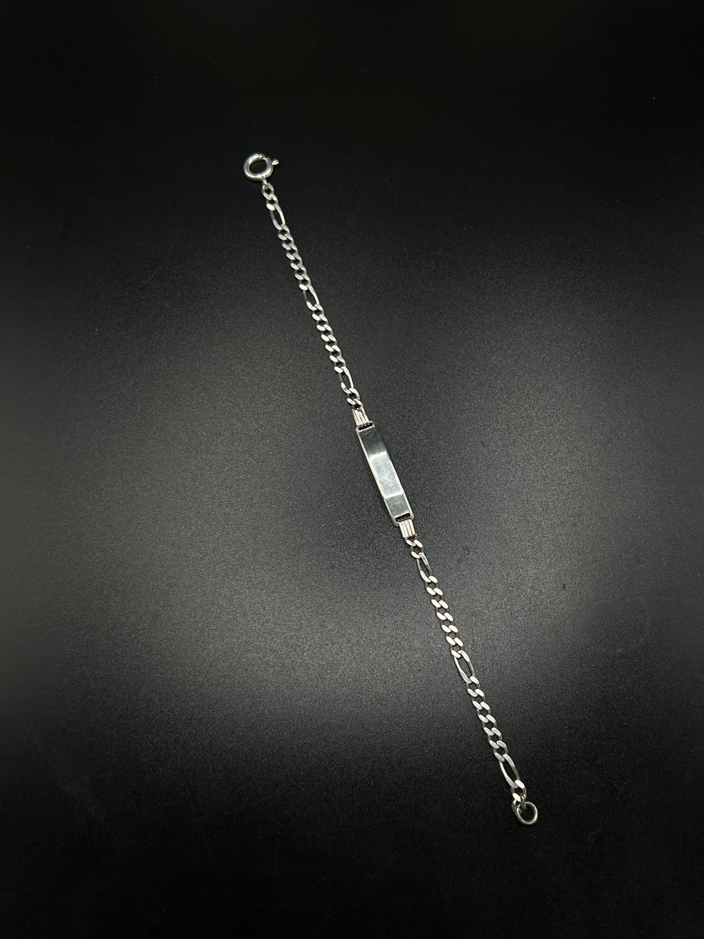 Pre-loved 925 Silver Identity Bracelet