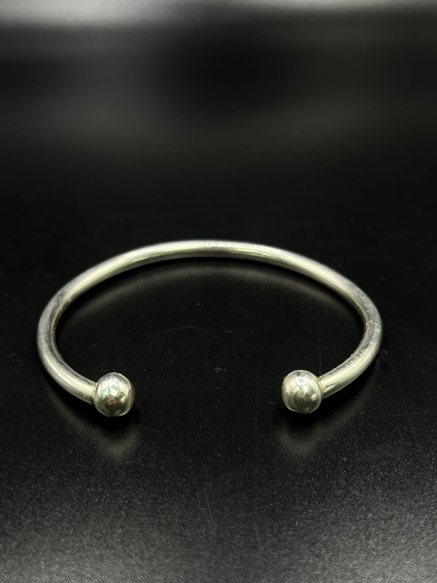 Pre-loved 925 Silver Torque Bangle (Cuff)