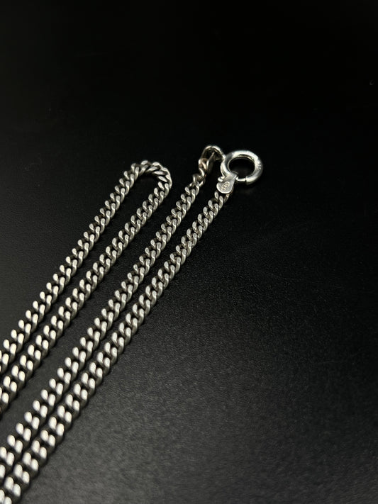 Pre-loved 925 Silver Curb Chain 22”