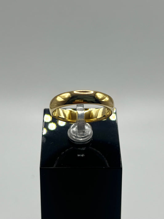 5mm 9ct Yellow Gold Wedding Ring